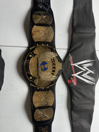 WWF World Heavyweight Championship Signed 