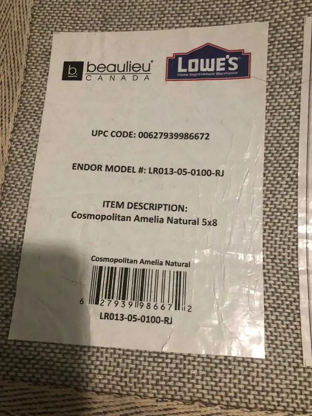 Wool Rug (5'x8') in Rugs, Carpets & Runners in Markham / York Region - Image 5