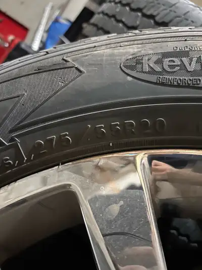 275/55R20’s for sale all have pretty good tread left good for a couple years for sure. Looking to ge...