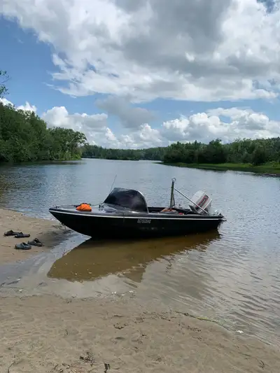 Boat trailer and motor all in working order!