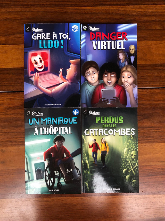 Lot de 4 livre slalom dans Livres jeunesse et ados  à Sherbrooke