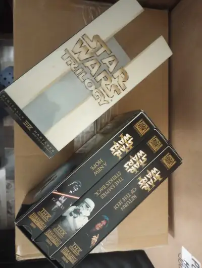 VHS Star Wars Trilogy, View more