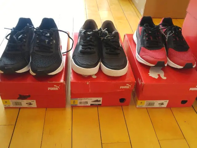 Puma Running Shoes, Men's 8, 9, 11, 12... New ... $35 | Men's Shoes |  Kitchener / Waterloo | Kijiji