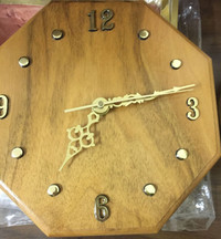 Clock It is 8 1/2 x 8 1/2 inches