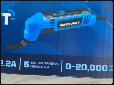 Mastercraft Oscillating Multi Tool – LIKE NEW CHEAP!, View more