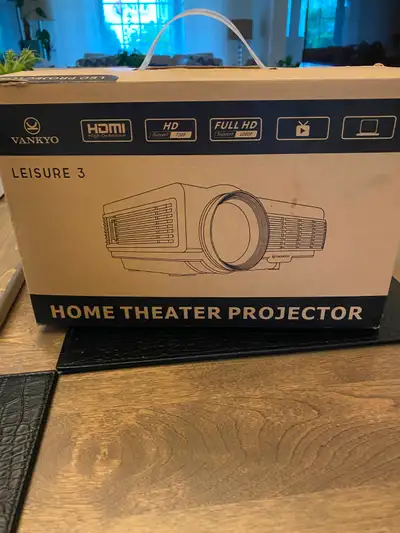 Vankyo Leisure 3 Mini Home Theater Projector w Case  Accessories, View more