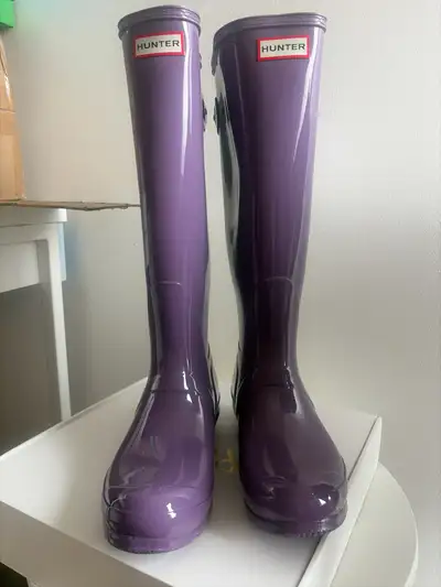 hunter boots $70 size 9, View more