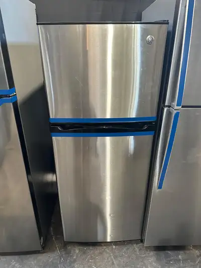 24” GE FRIDGE TOP FREEZER STAINLESS STEEL , View more