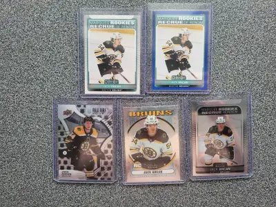 Upper Deck Jack Ahcan Hockey Card Lot, View more