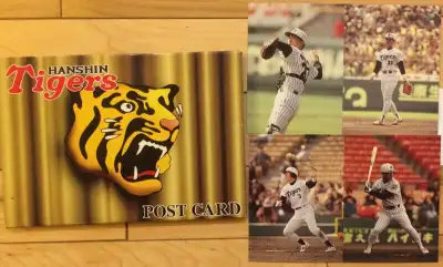 Hanshin Tigers Baseball Postcards 1996, View more