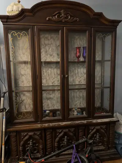 Antique China cabinet, View more