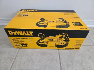 New DEWALT DCS374B 20V MAX Cordless Brushless Deep Cut Band Saw, View more