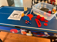 Games Table - 5 in 1 - Pool, Hockey, Ping Pong, Bowl, Shuffle