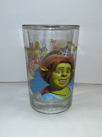 McDonald's Shrek the Third Glass Fiona,Vintage Collectible 2007