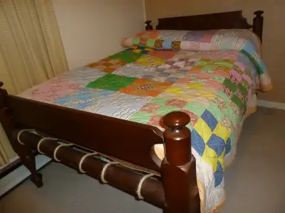 bedroom set, bed and dresser, View more