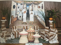 Eritrean/Ethopion wedding decorations 
