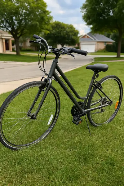 Lady Bike – 21-Speed Garneau Hybrid Bicycle w/ Shimano Gears, View more