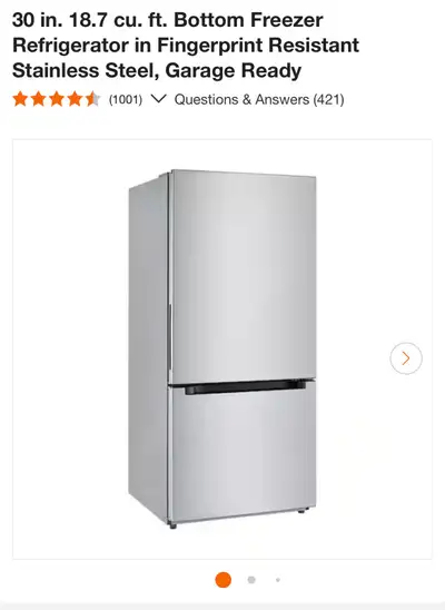 VISSANI REFRIGERATOR , View more