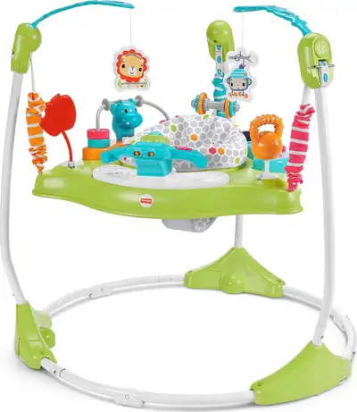 Fisher-Price Baby Bouncer Fitness Fun Jumperoo Musical Activity , View more