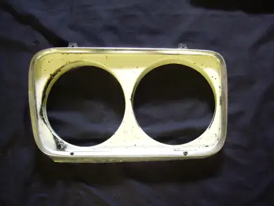 original left headlight frame and chrome bezel for a 1965 ford fairlane. its in good condition the f...