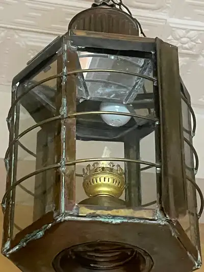 Vintage Ship Lamp, View more