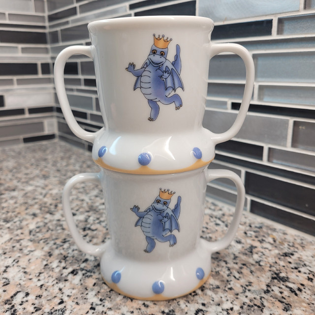 Lot of 2 IKEA Smaskig Double Handled Dragon Cup in Arts & Collectibles in City of Toronto