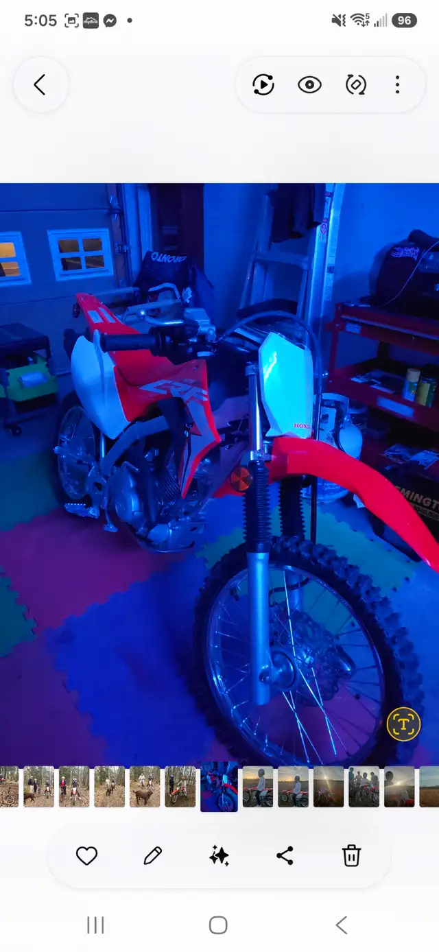 2021 CRF 125 F Honda dirt bike in Dirt Bikes & Motocross in Oakville / Halton Region - Image 2