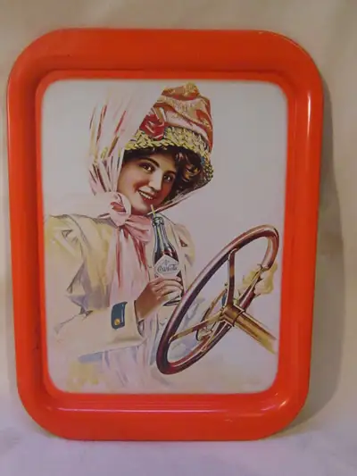Vintage ~ Reproduction ~ Metal Coke ~ Tray, View more