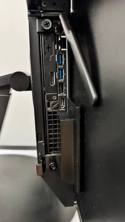 Lenovo Tiny PC + Monitor & Cam/Mic Combo, View more