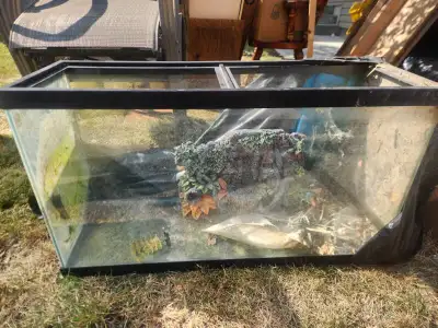 This used aquarium tank, is ready for a new home. While it has been previously enjoyed, it's still i...