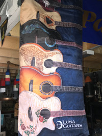 ASSORTED MUSIC STORE GUITAR NYLON VINYL BANNERS ADVERTISING