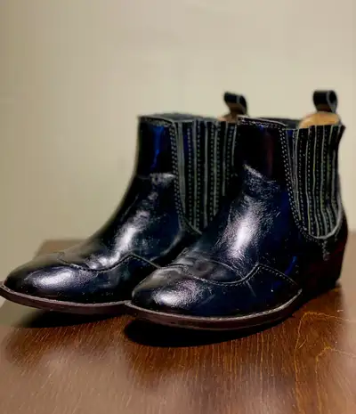 Zara Girls Black Ankle Boots (size Euro 29 or US 11.5), View more