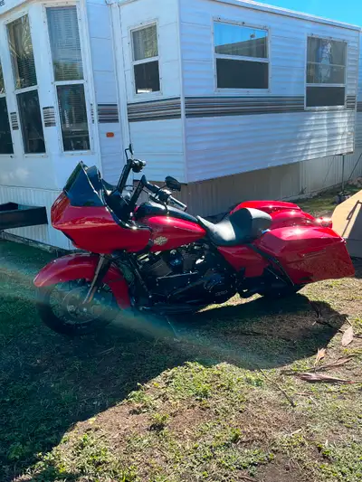 Super moto 1 seul propriétaire remplacer poignée pour des 12 po. Suspension à air en arrière suspens...