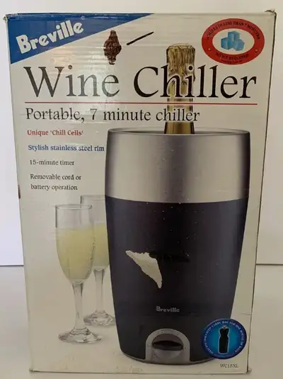Breville 7-Minute Wine Chiller, View more