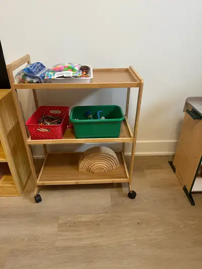 Rolling Storage cart., View more