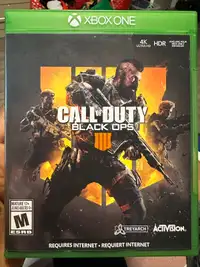 Call of Duty Black Ops 4 Xbox One 