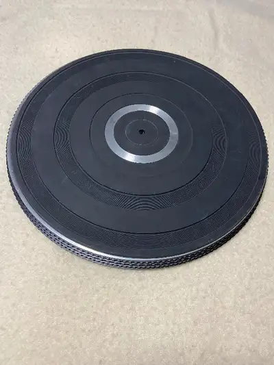Turntable platter for direct drive, View more