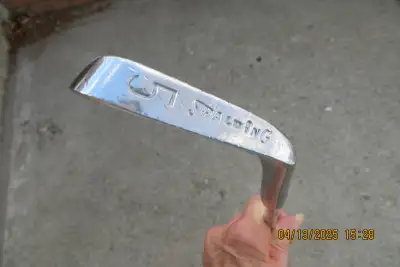 Men's Spalding Elite 5 iron, left hand