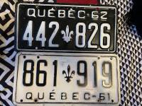 Plaques du Quebec