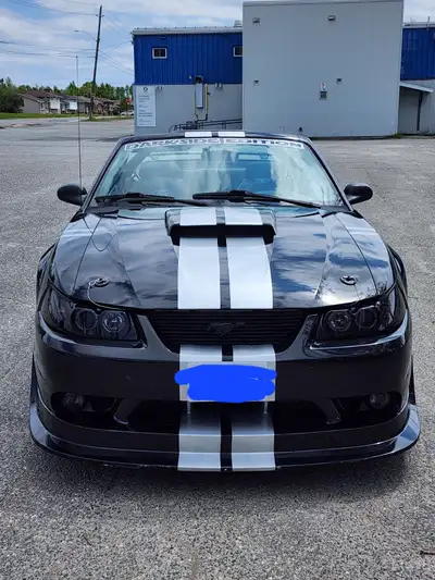 2002 FORD MUSTANG GT CONVERTIBLE 194200 KM'S! 4.6L AUTOMATIC. CUSTOM BODY AND PAINT WITH BLACK LEATH...