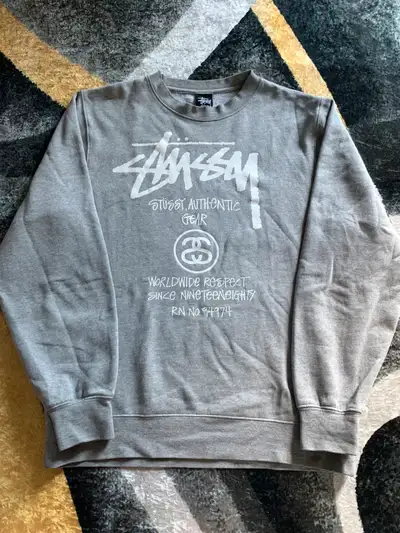 Stussy Sweatshirt Grey, View more