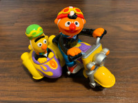 Vintage Bert and Ernie Motorcycle with Sound