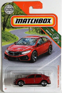 Matchbox 1/64 '17 Honda Civic Hatchback Diecast Car