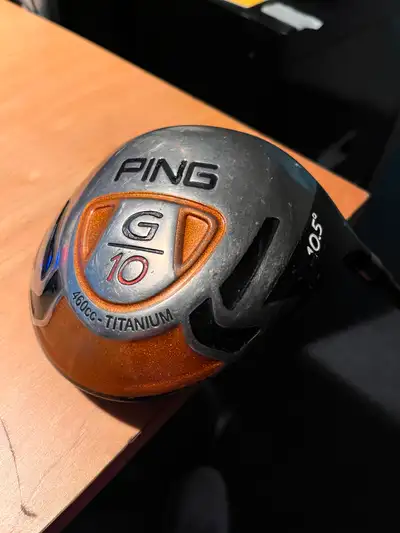 PING G-10 Driver 10.5 degree - Right Hand Stiff shaft, View more