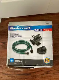 1/10 HP Mastercraft Utility pump