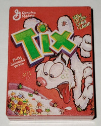 Tix Cereal 2021 TOPPS Wacky Packages Minis 3D Puny Products SR 2