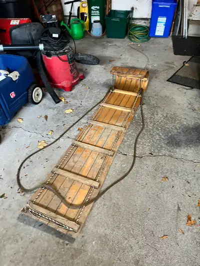 Wooden Toboggan, View more