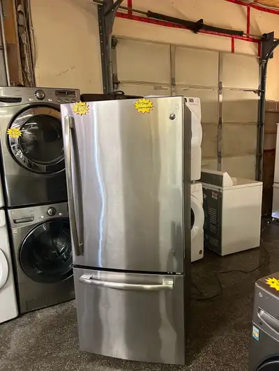 *Fridge- GE - %100 working 30 Days WarrantyTAS Appliances*, View more