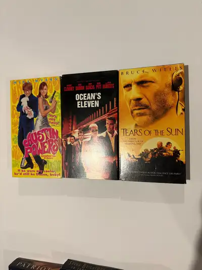 Excellent condition $2 each movie