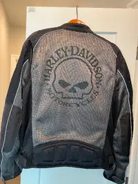 Genuine Harley Davidson Mesh Riding Jacket